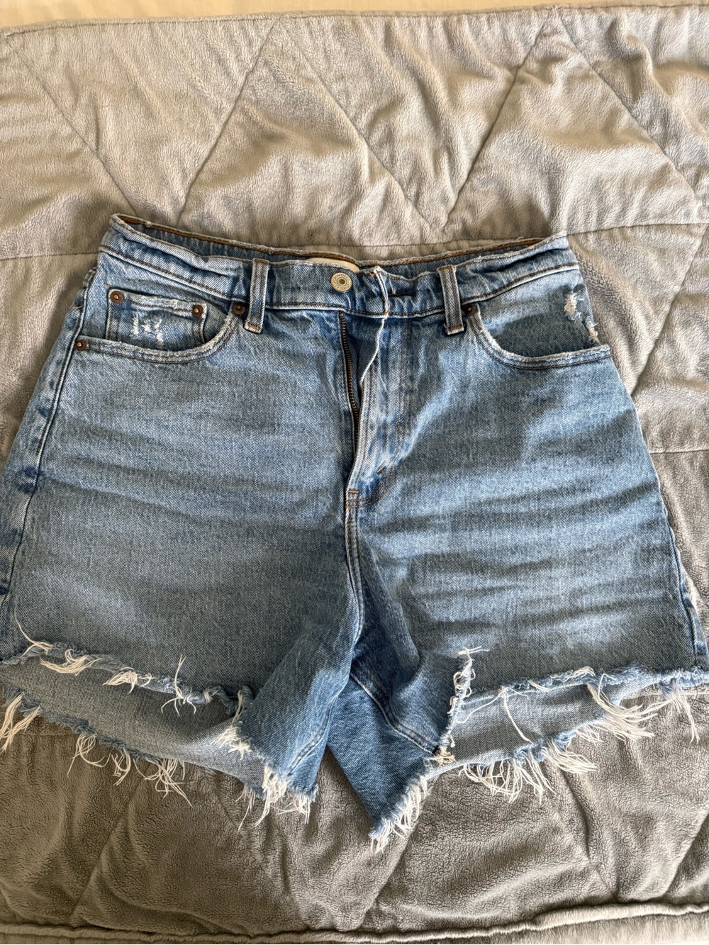 Abercrombie curve love dad shorts
